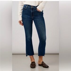 MOTHER The Insider Crop Step Fray - size 29